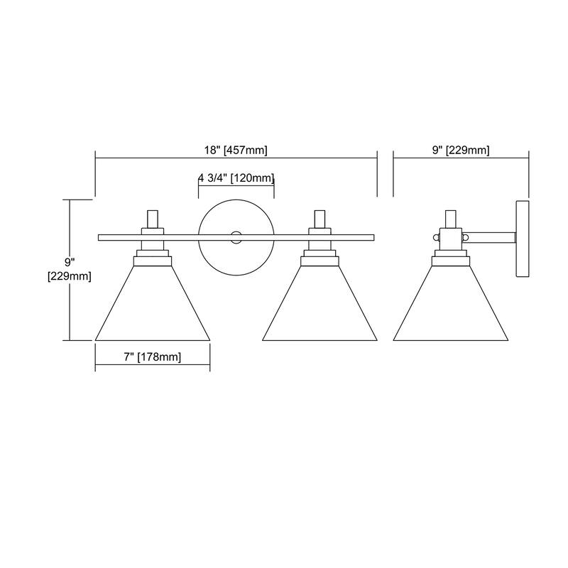 Elk Home Pemberton Oiled Bronze With White Glass Vanity Light
