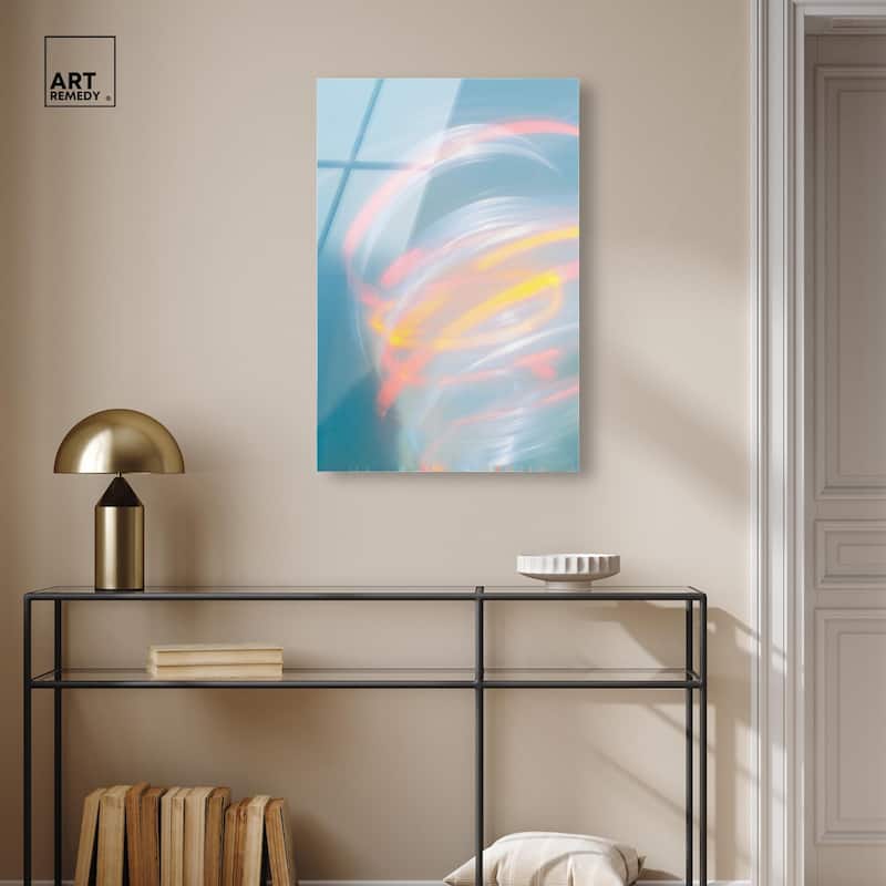 Swirling Light I Acrylic by Art Remedy, Ready to Hang