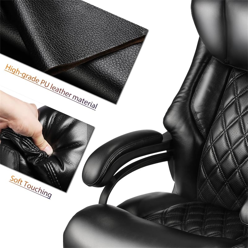 500lbs Capacity Big and Tall Office Chair for Heavy People