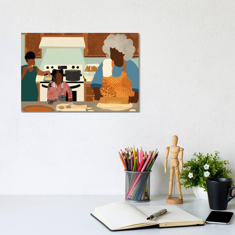 iCanvas "Passing it down" by DeeLashee Artistry Canvas Print - 8x12x0.75