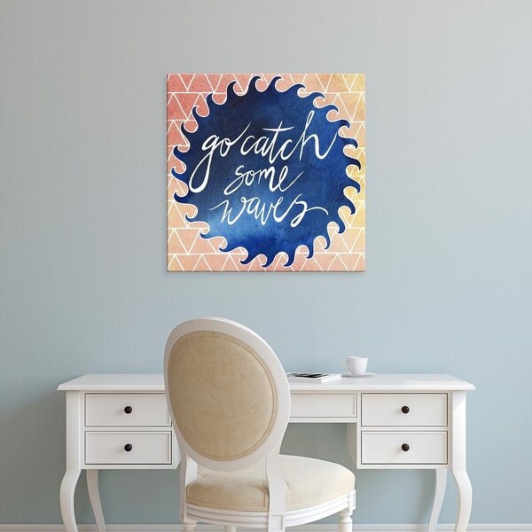 Easy Art Prints Grace Popp's 'Surf's Up I' Premium Canvas Art