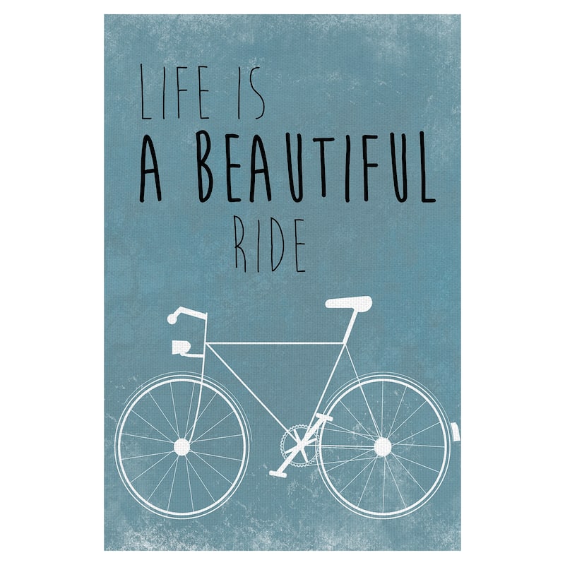 A Beautiful Ride by Jan Weiss Canvas Art Print