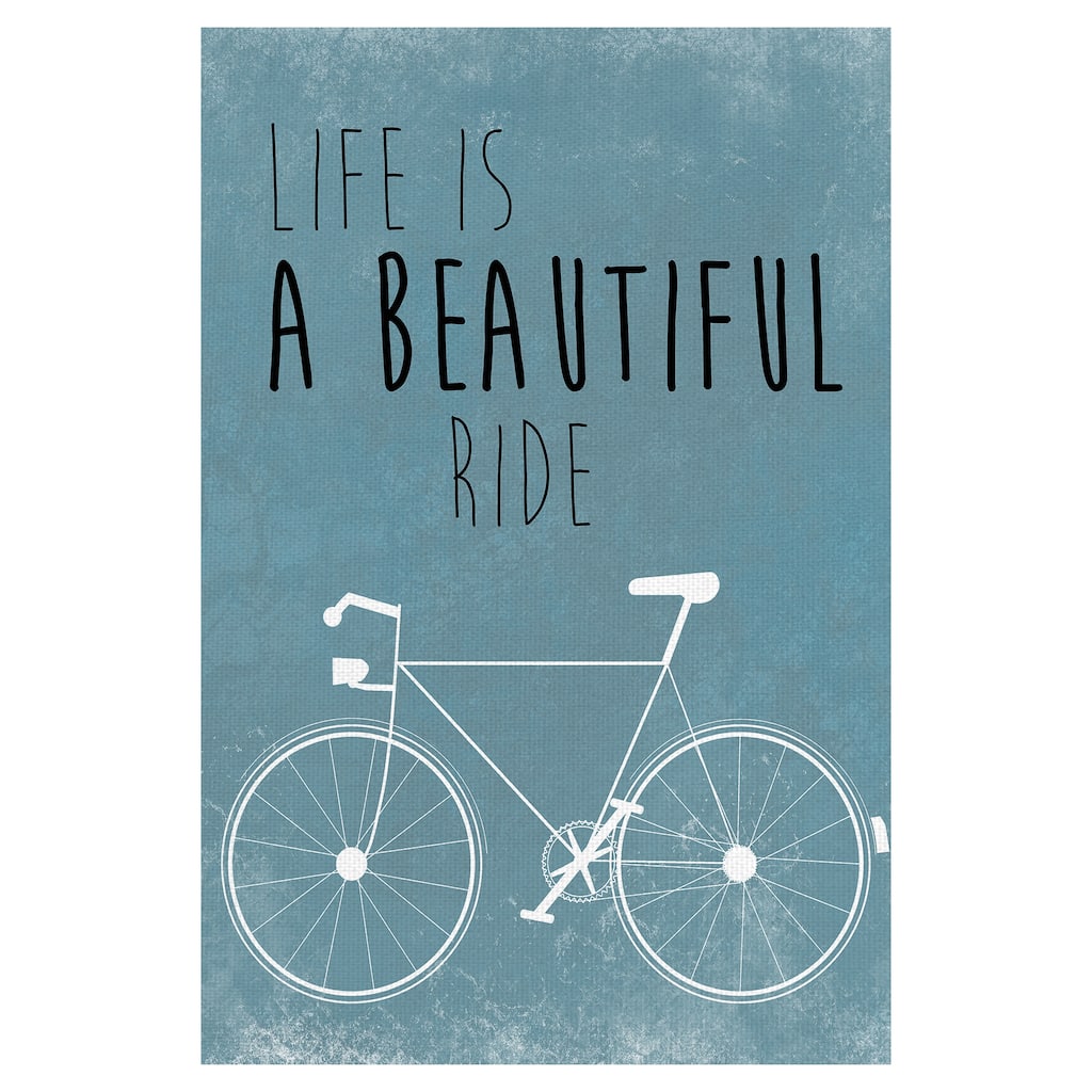 A Beautiful Ride by Jan Weiss Canvas Art Print