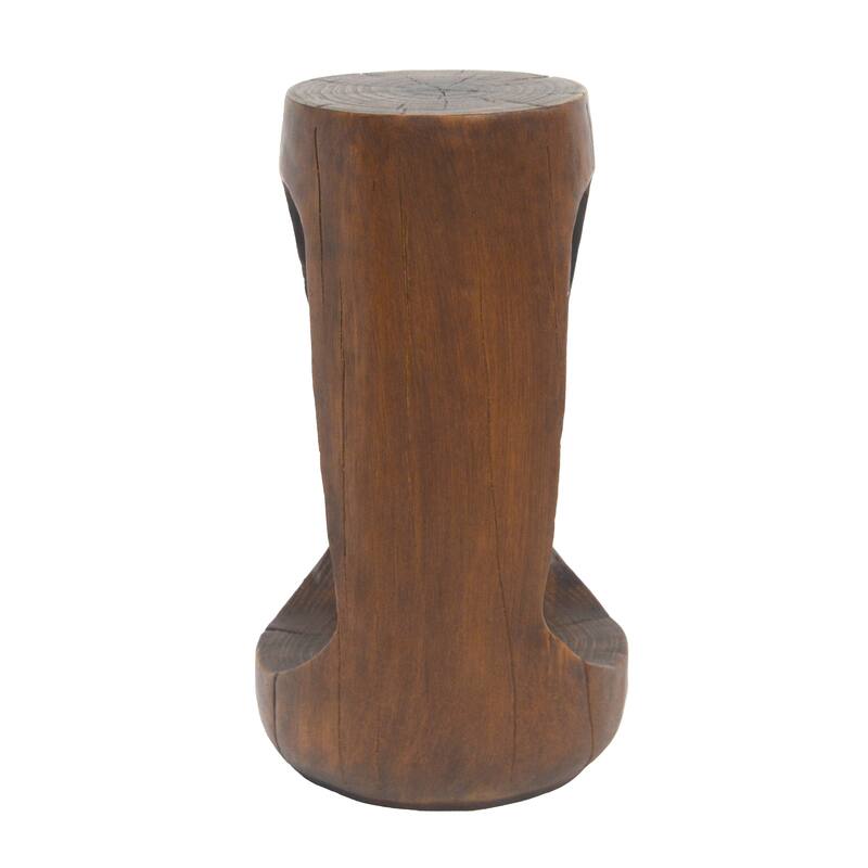 Christopher Knight Home - Emery Hollow Round Wood Grain Side Table