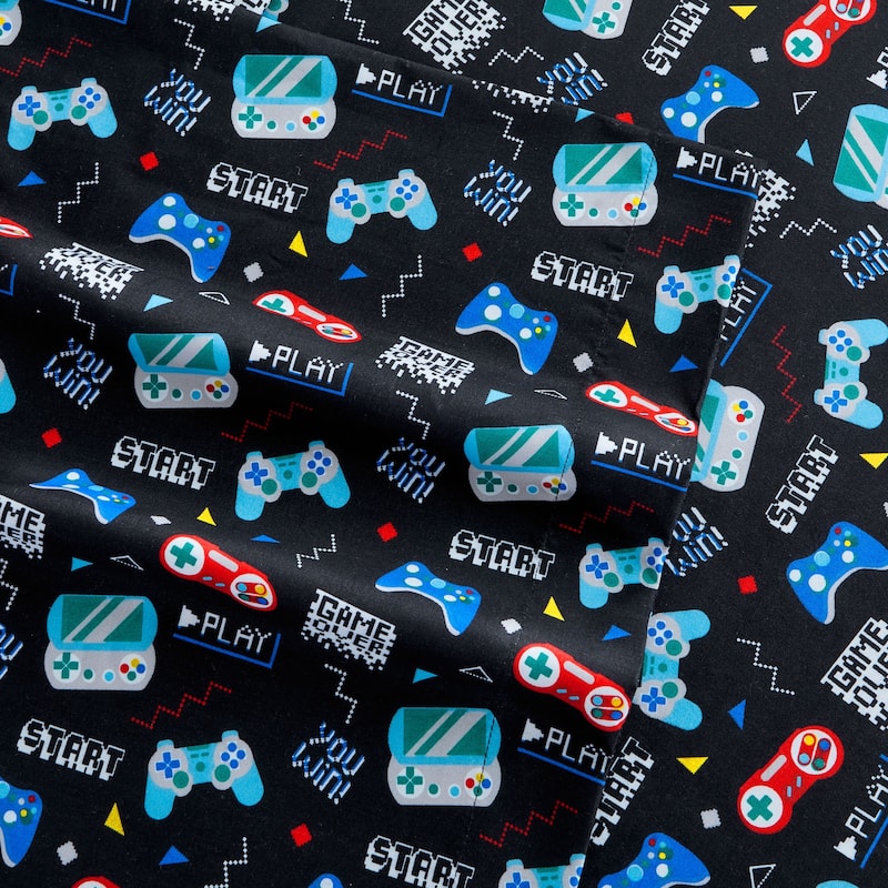 Game On 3-4pc Sheet Set