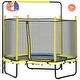 preview thumbnail 9 of 8, 4.6' Kids Trampoline with Basketball Hoop