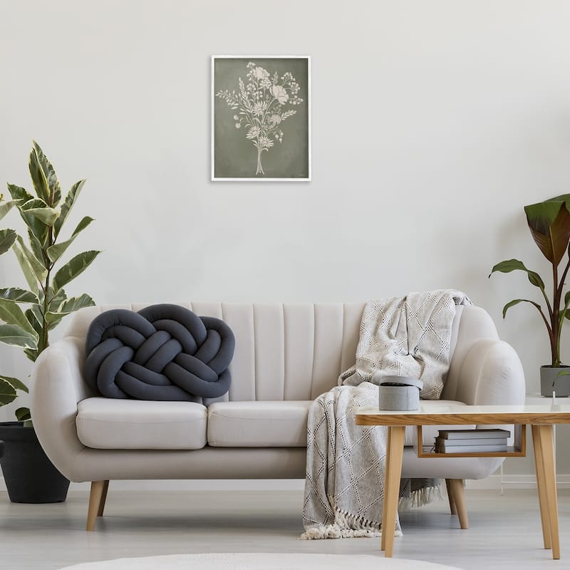 Stupell Wildflower Impression Bundle Framed Giclee Art Design By Cat Thurman Designs