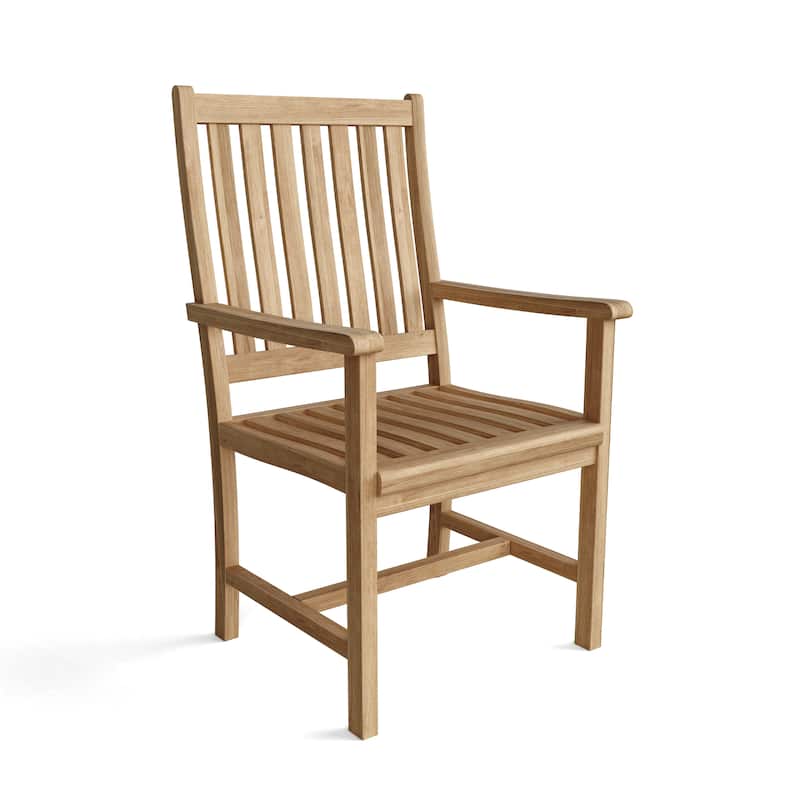 Wilshire Teak Outdoor Dining Chair - No Cushion
