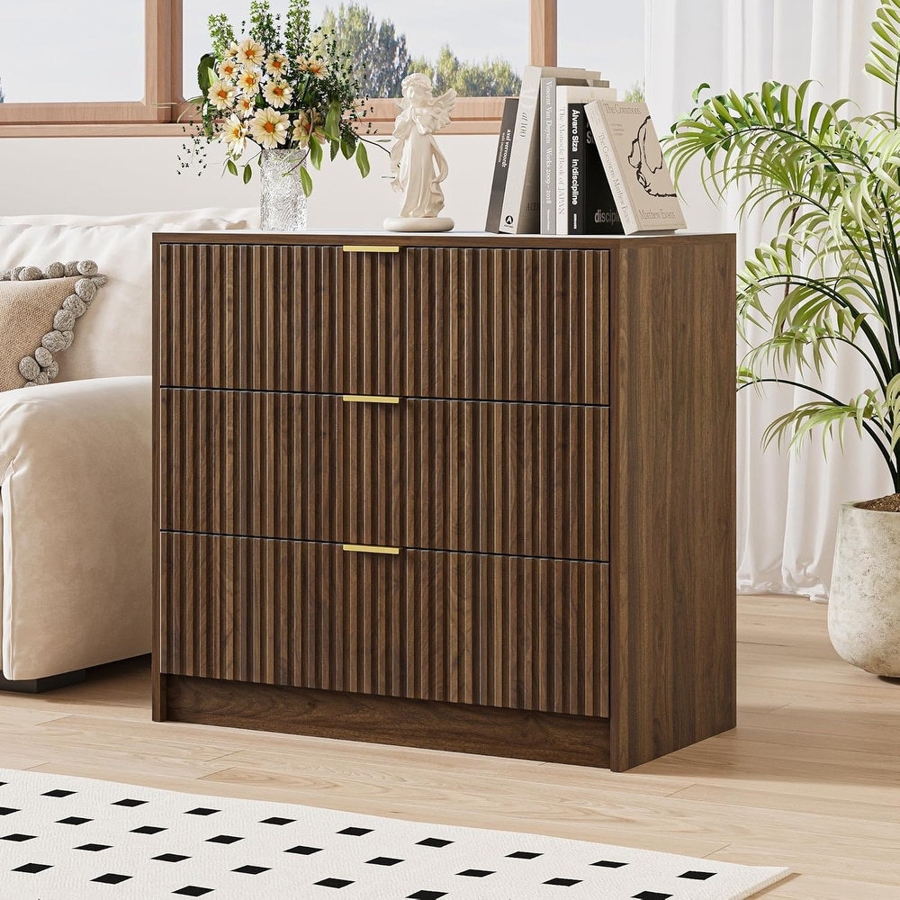 Brown 3-drawer Dressers