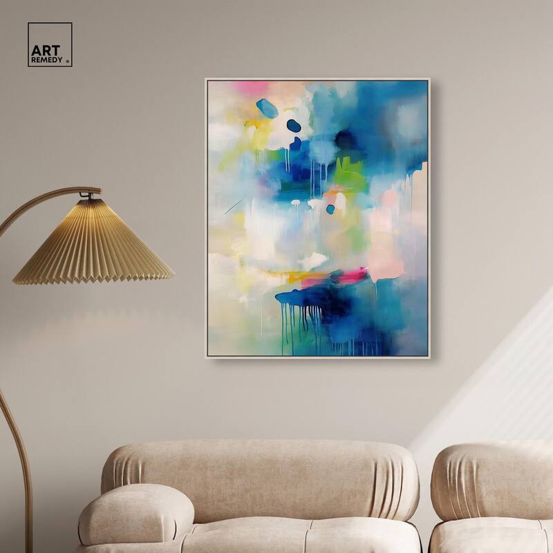 Prismatic Weeps Color I Canvas by Art Remedy