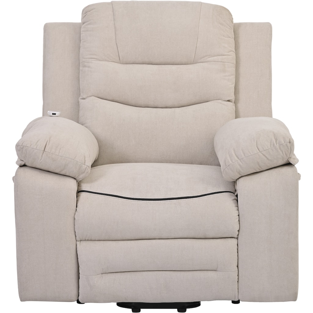 Massage Reclinerpower Lift Chair For Elderly With Adjustable Massage And Heating Function