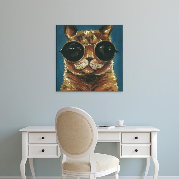 Easy Art Prints Jennifer Rutledge's 'Dapper Animal I' Premium Canvas Art
