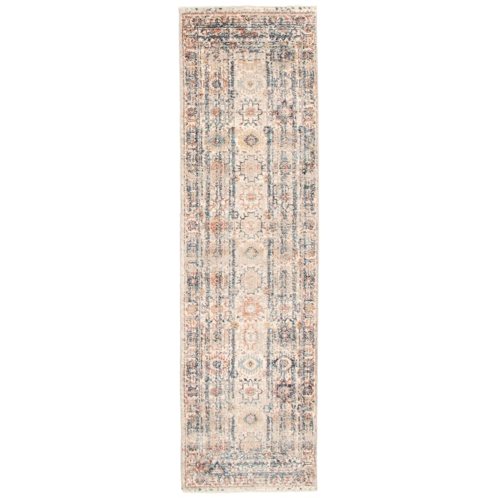 ECARPETGALLERY Machine Woven Bolivia Yalameh Multi Color Rug - 2'2 x 8'0