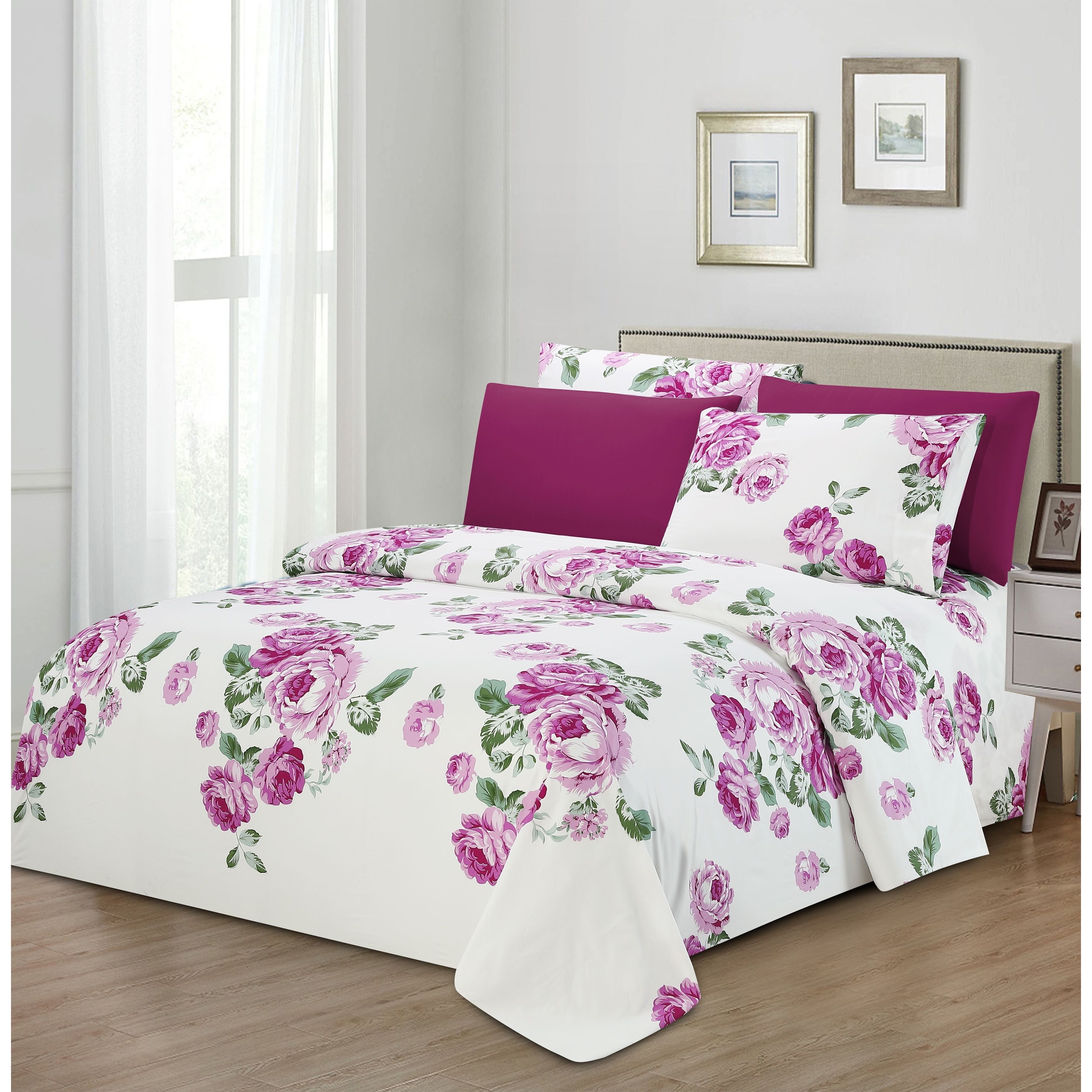 Hotel Club 1800 Super Soft Hawaii Sheet Set with Bonus Pillowcases