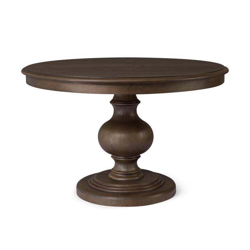 Maven Lane Zola Wooden Dining Table in Brown Finish - N/A