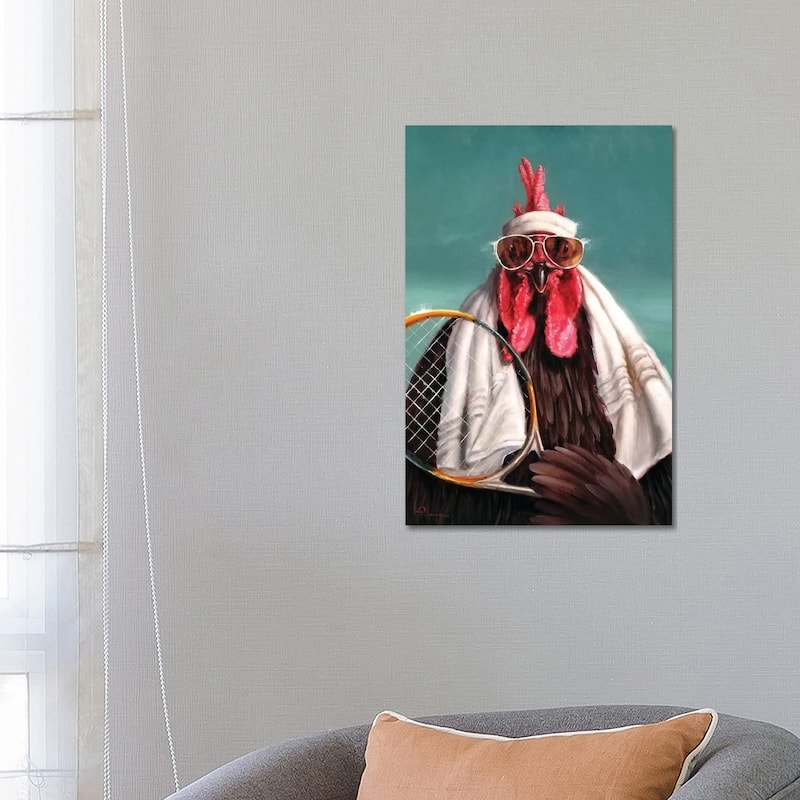 iCanvas "The Tennis Pro" by Lucia Heffernan Canvas Print - 26x18x1.5