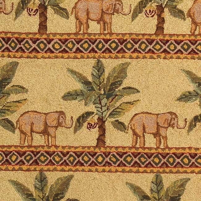 SAFAVIEH Handmade Chelsea Brielle French Country Wool Rug