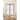 Distressed Wood Window Wall Mirror - 37" H x 29.1" W