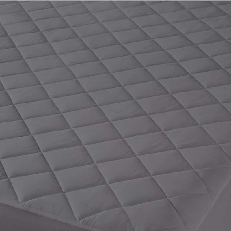 Bare Home Quilted Hypoallergenic Fitted Mattress Pad