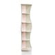 preview thumbnail 21 of 39, Furniture of America Stonebridge Modern Wood Hill Curvy 5-Shelf Corner Bookcase