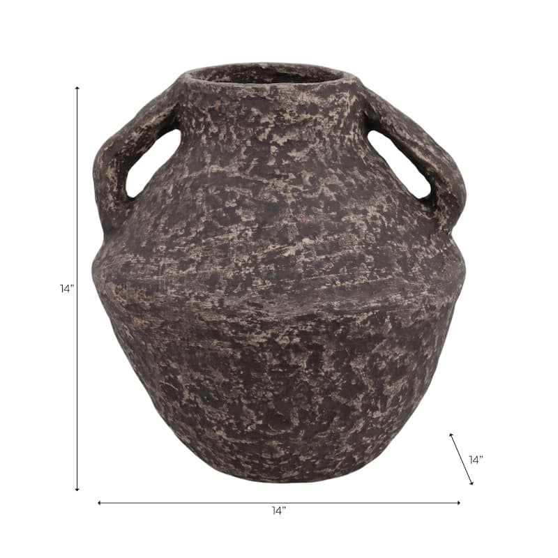 Pottery Modern Decorative Vase Featuring Unique Sculptural Form