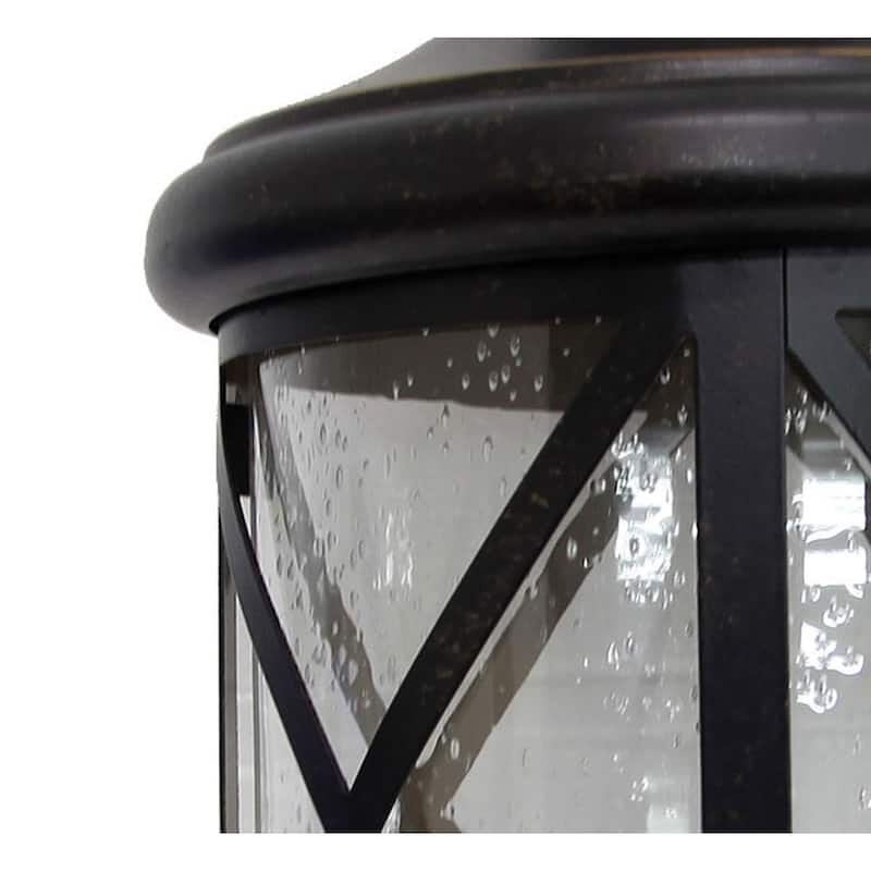 Taysom 3 Light Exterior Hanging Light in Oil Rubbed Bronze