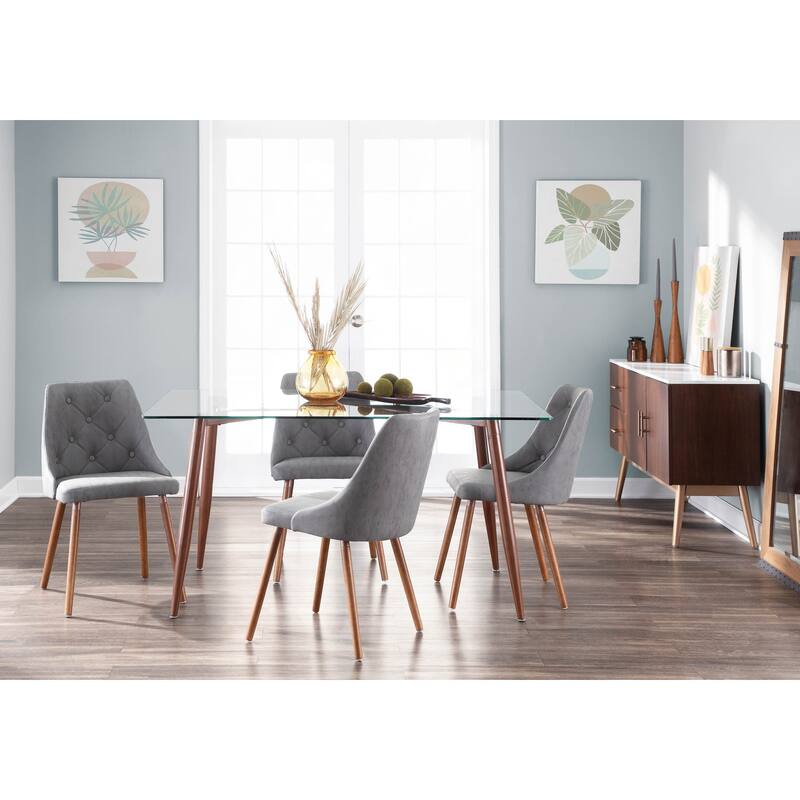 Carson Carrington Arvika Tufted Mid-century Modern Dining/Accent Chair - N/A