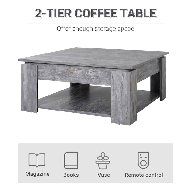 2 Tier Coffee Table