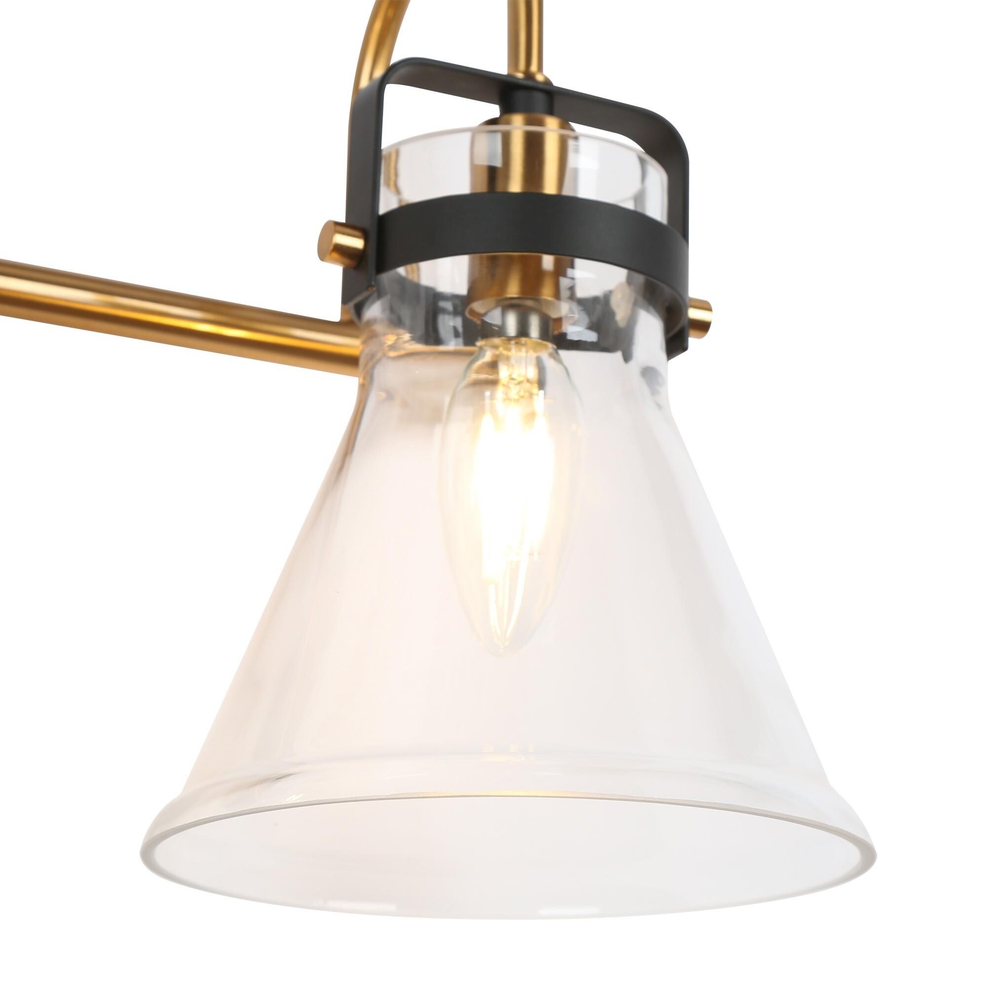 Mutch Modern Farmhouse 3-light Bathroom Vanity Light