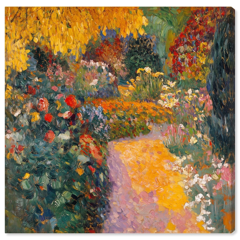 Sunlit Sanctuary Canvas by Art Remedy, Gallery Wrapped - 40" x 40"
