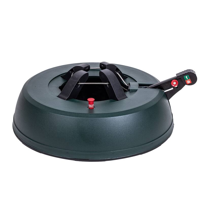 14" Green Live Christmas Tree Stand - For Trees up to 8ft Tall