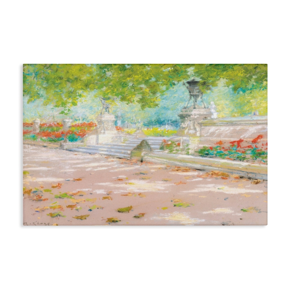 Stupell Summer Sunlight in Park Canvas Wall Art Design By LSR Design Studio