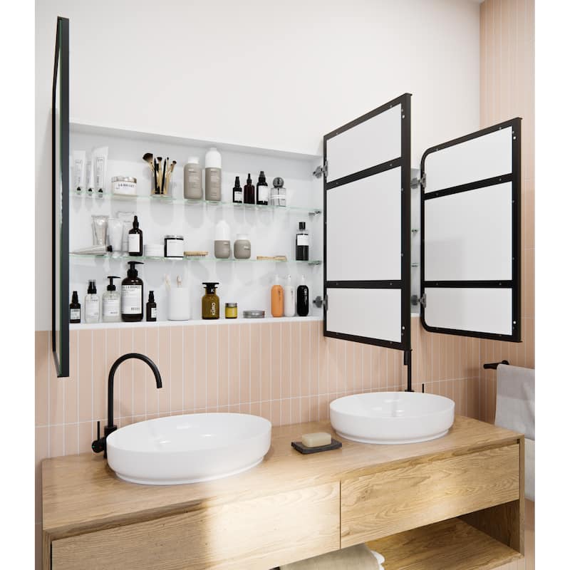 Stainless Steel Square Medicine Cabinet