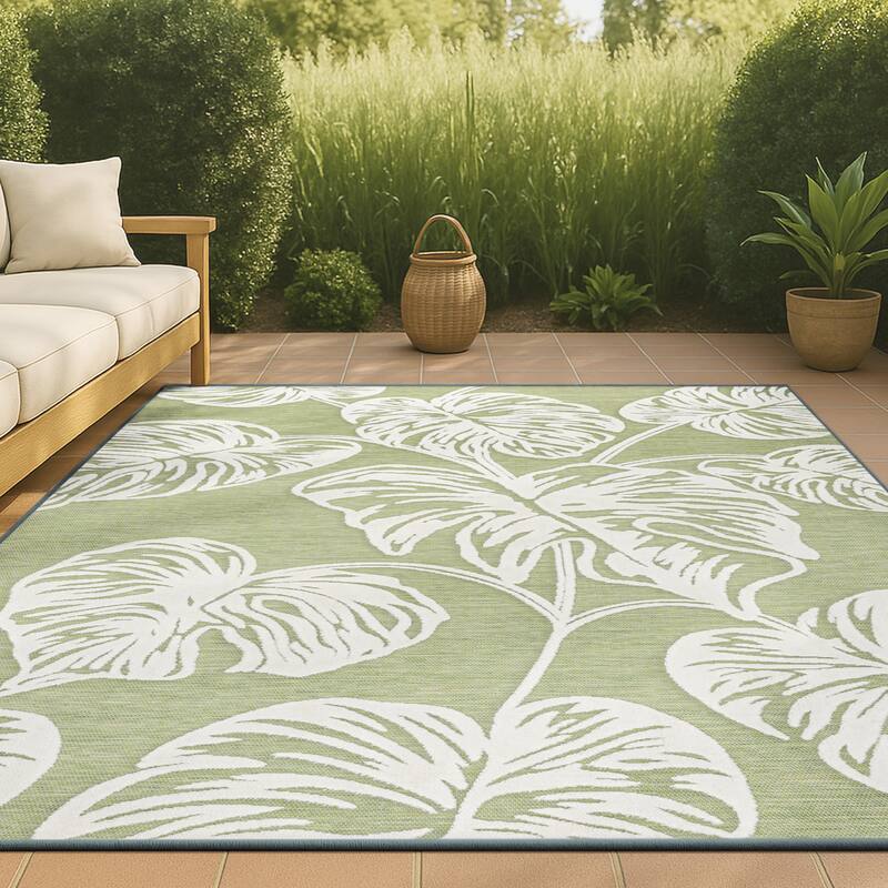 JONATHAN Y Montego Abstract Swirl Area Rug