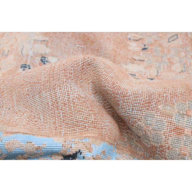 ECARPETGALLERY Hand-knotted Antalya Vintage Brown Wool Rug - 9'7 x 13'7