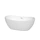 Option White, Polished Chrome Trim