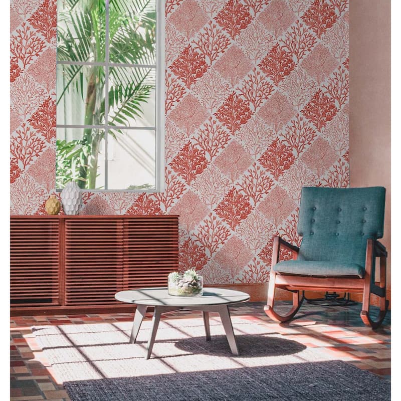 NextWall Seaweed Peel and Stick Wallpaper
