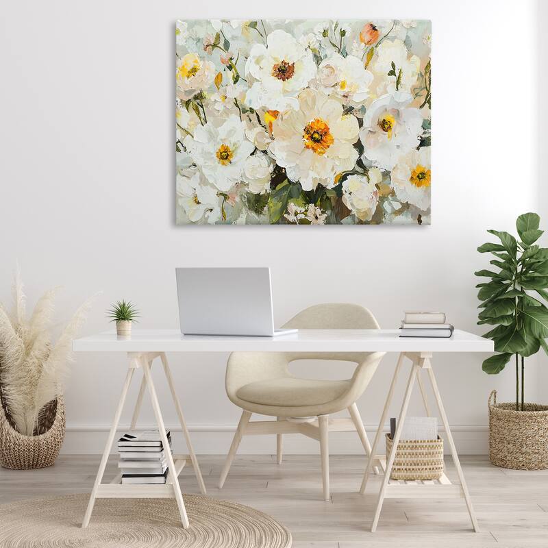 Stupell Porcelain Flowers Bundle Canvas Wall Art Design By Franklyn Gregory