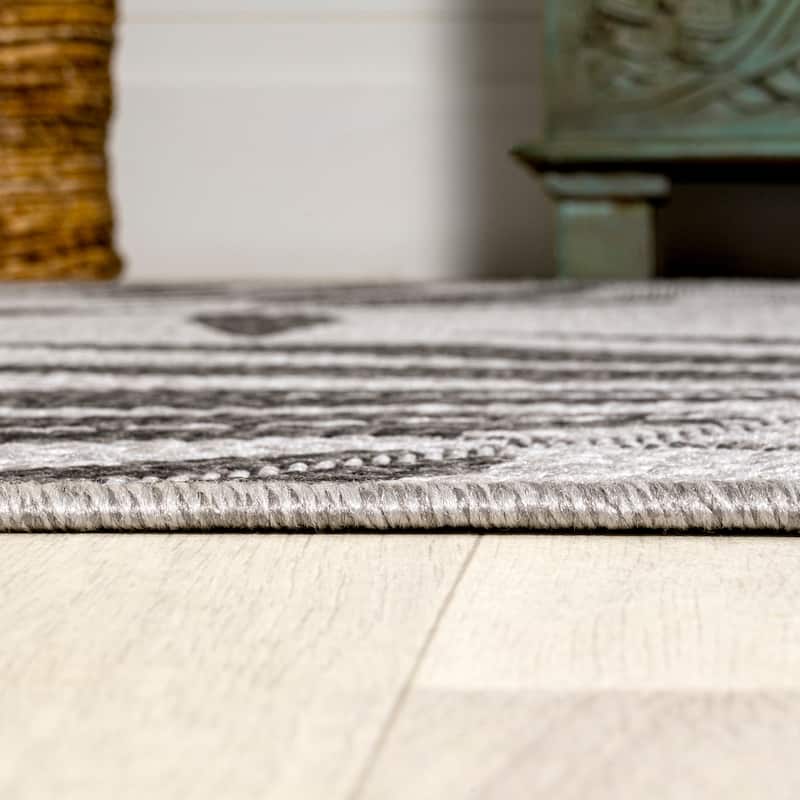 JONATHAN Y Bahamas Tropical Palm Leaf Indoor/Outdoor Area Rug