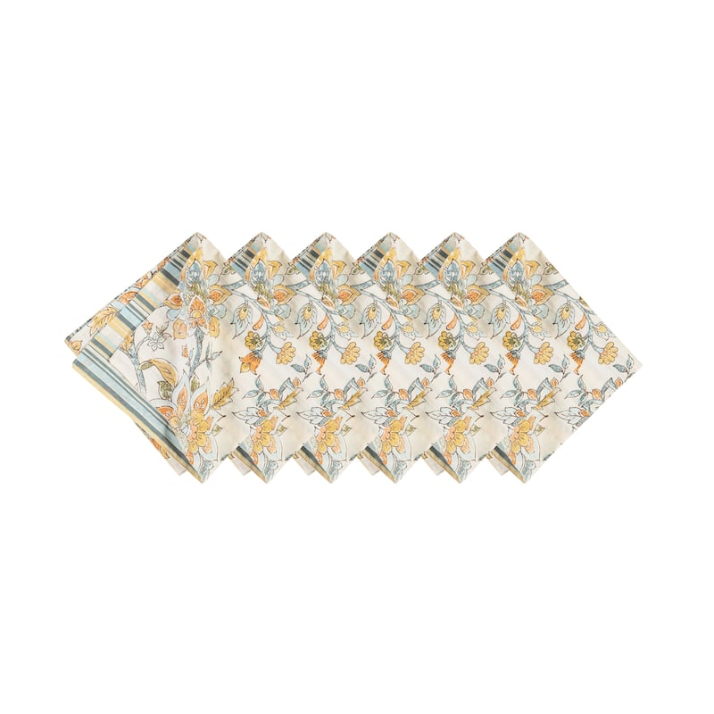 Ainsley Napkin Set of 6 - Cream - Set of 6