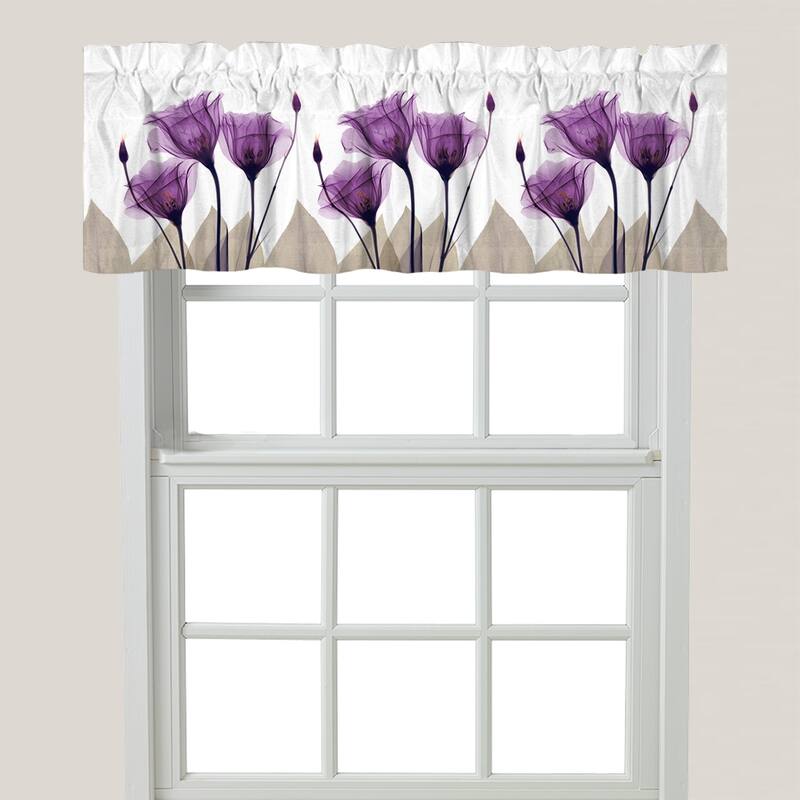 Laural Home Gentian Hope Window Valance 60x18 - 60" x 18"