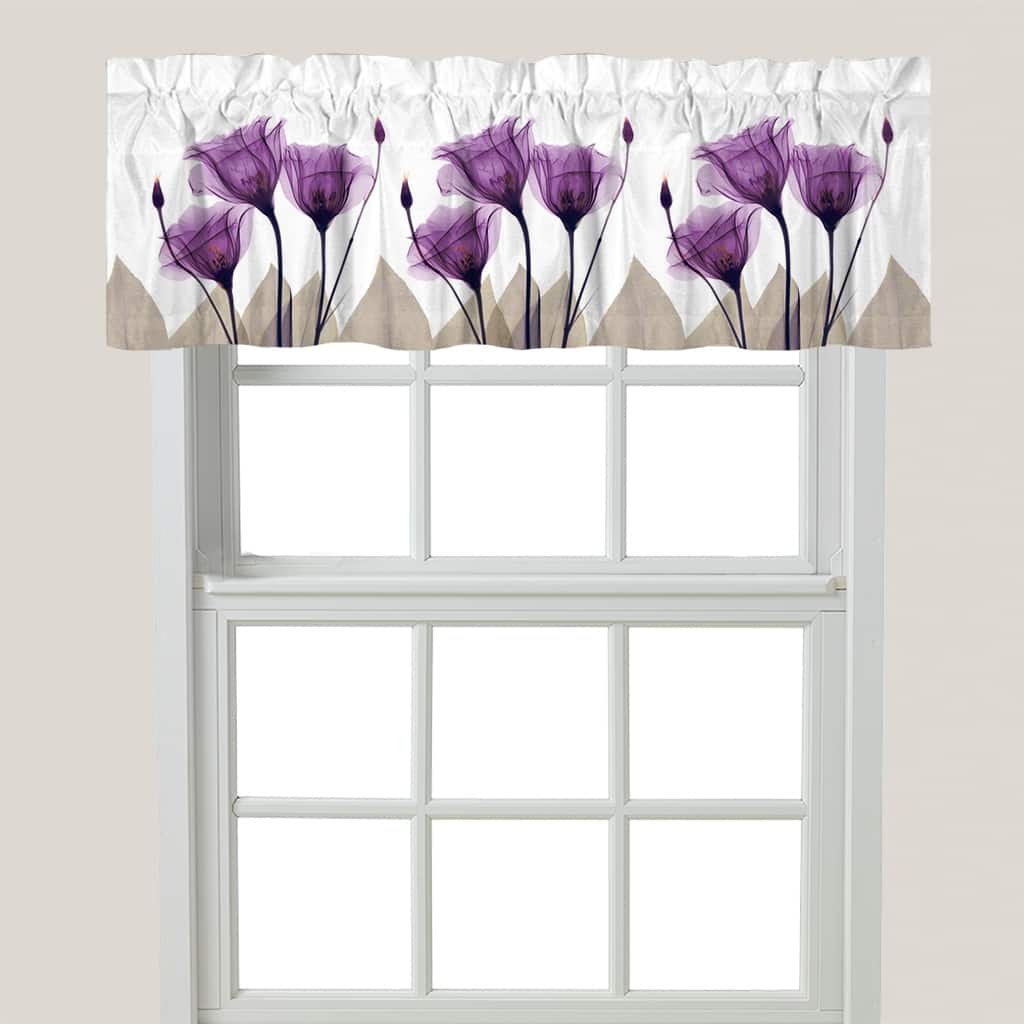 Laural Home Gentian Hope Window Valance 60x18 - 60" x 18"