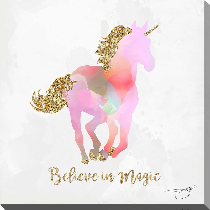 "Unicorn Magic" by Jodi Print on Canvas