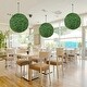 preview thumbnail 5 of 8, Gymax 2 PCS 20'' Artificial Boxwood Topiary Balls Sun-protective Round