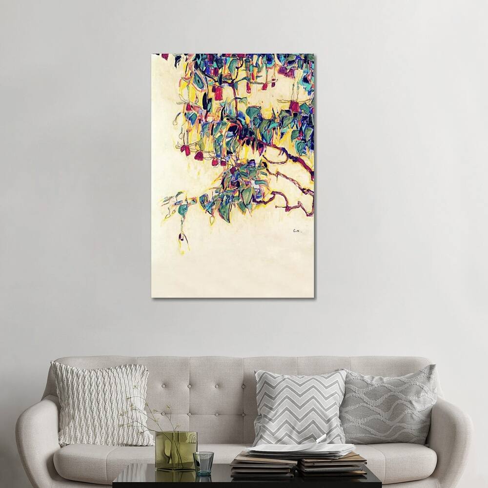 iCanvas "Sun Tree" by Egon Schiele Canvas Print