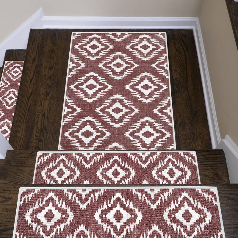 Sussexhome Heavy Duty Ultra Thin Non Slip Washable Cotton Indoor Rug - 2' x 3'