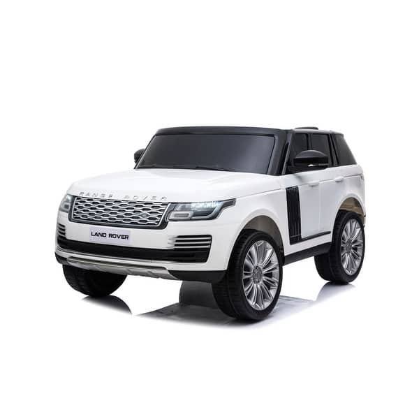 slide 1 of 1, 24V Range Rover HSE 2 Seater Ride on Car White