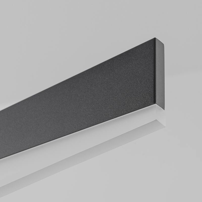 Modern Minimalist Linear LED Pendant Light Adjustable Linear Chandelier - W39.57"