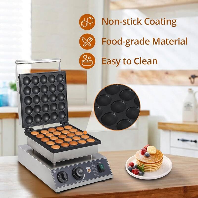 Commercial Electric Mini Muffin Maker, Pancakes Maker Machine