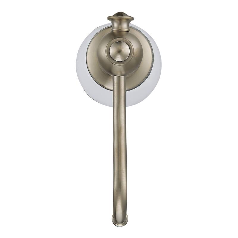 Whitehaus 5" Deck Mount Solid Brass Kitchen Soap And Lotion Dispenser